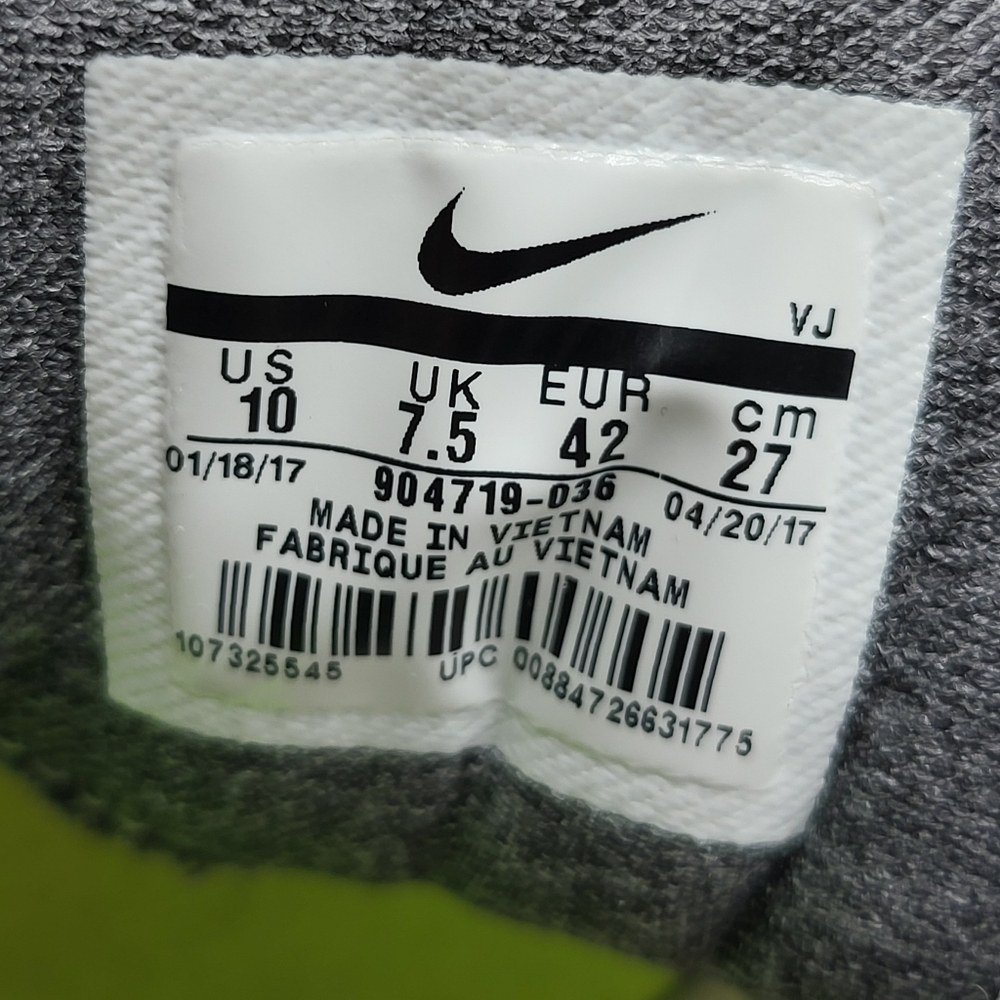 Nike Zoom Rival Waffle 'Pure Platinum Clear Jade' Women's Racing Shoes Size 10 - Picture 8 of 8